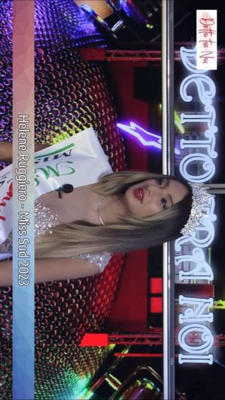 Miss Sud 2023, Helene Ruggiero è la più bella del Mezzogiorno: ha 18 anni  ed di